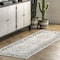 Nuloom Ainsley Distressed Medallion Area Rug 2ft 8in x 8ft AWSK03A-2808 - alternate 1